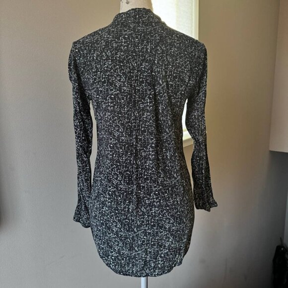 Cloth & Stone High-low Oversized Button-down Shirt - Size XS - Picture 8 of 8